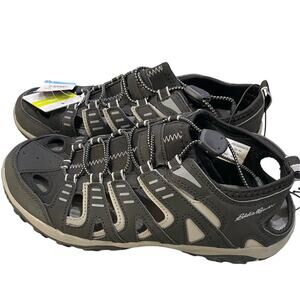 NWT Eddie Bauer Eastport River Shoes Size 9M Black